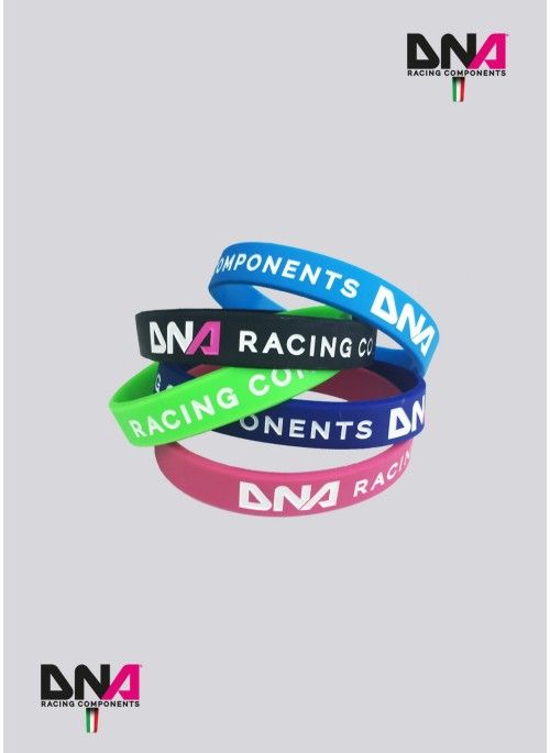 Bracciale in silicone DNA Racing Components